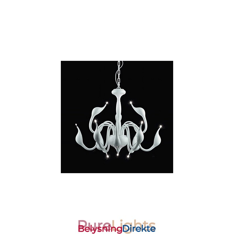 Moderne, Samtidskunstnerisk Lysekrone I Elektroplettert Metall