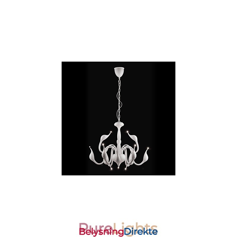 Moderne, Samtidskunstnerisk Lysekrone I Elektroplettert Metall