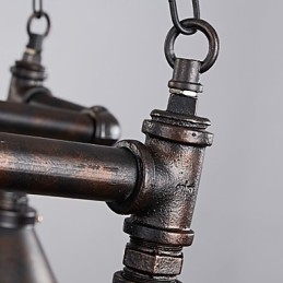 Retro Klassiske Metalltaklamper Enkle Pendellamper Kafependellampe