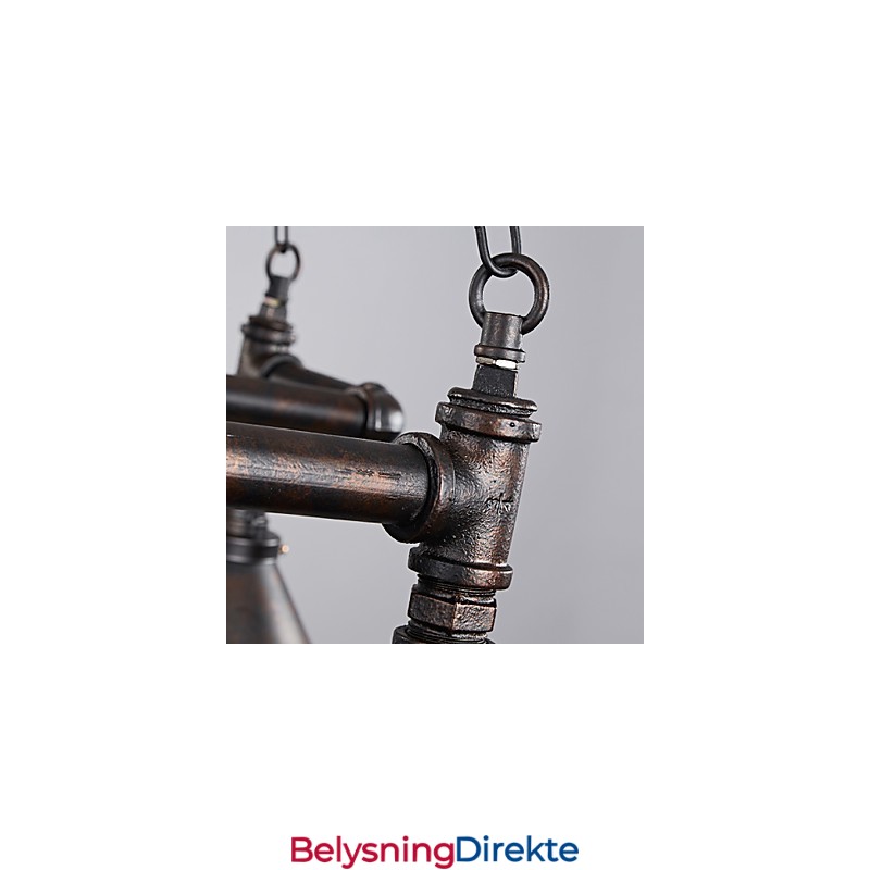 Retro Klassiske Metalltaklamper Enkle Pendellamper Kafependellampe