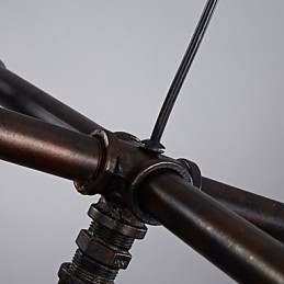 Retro Klassiske Metalltaklamper Enkle Pendellamper Kafependellampe