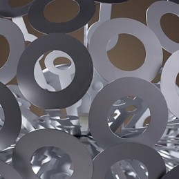 Moderne Pendellampe I Sirkelformet Lampeskjerm