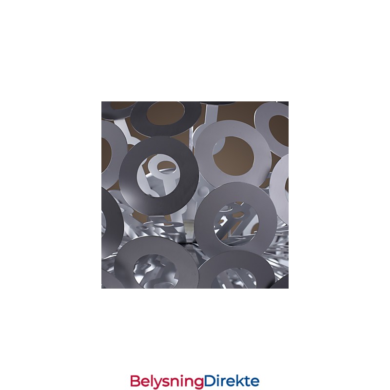 Moderne Pendellampe I Sirkelformet Lampeskjerm