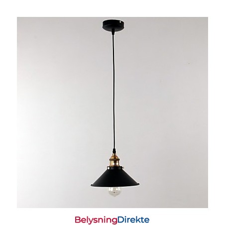Tradisjonell Klassisk Retro-Pendellampe I Ministil Med Maleri