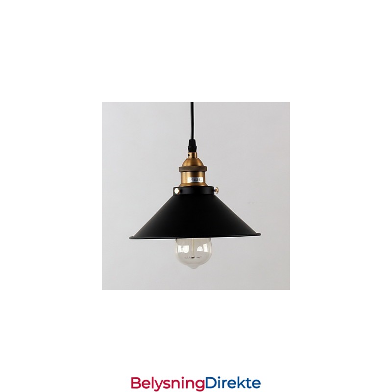 Tradisjonell Klassisk Retro-Pendellampe I Ministil Med Maleri