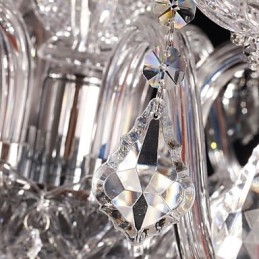 Lysekrone I Krystall, Luksuriøs Moderne Livsstil, 8 Lys