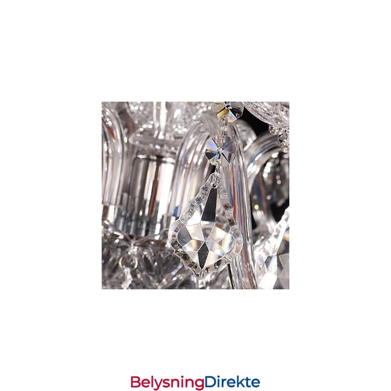 Lysekrone I Krystall, Luksuriøs Moderne Livsstil, 8 Lys