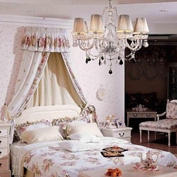 Lysekrone I Krystall, Luksuriøs Moderne Livsstil, 8 Lys