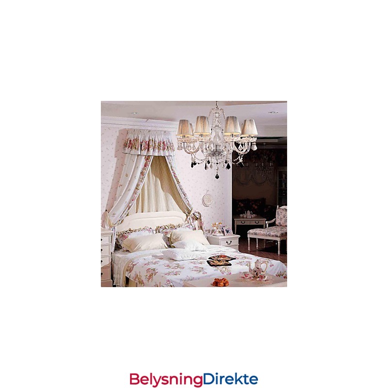 Lysekrone I Krystall, Luksuriøs Moderne Livsstil, 8 Lys