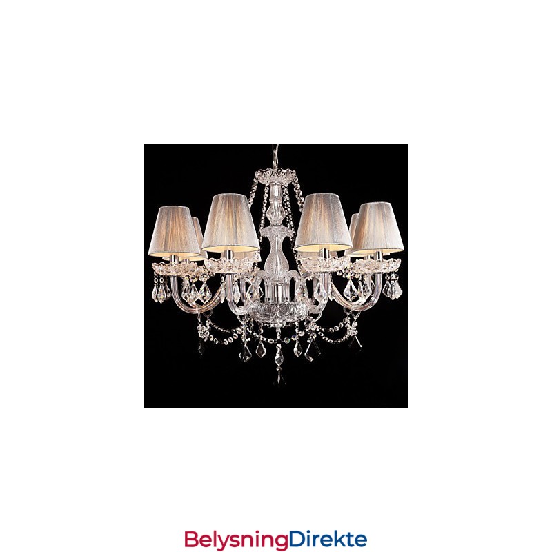 Lysekrone I Krystall, Luksuriøs Moderne Livsstil, 8 Lys