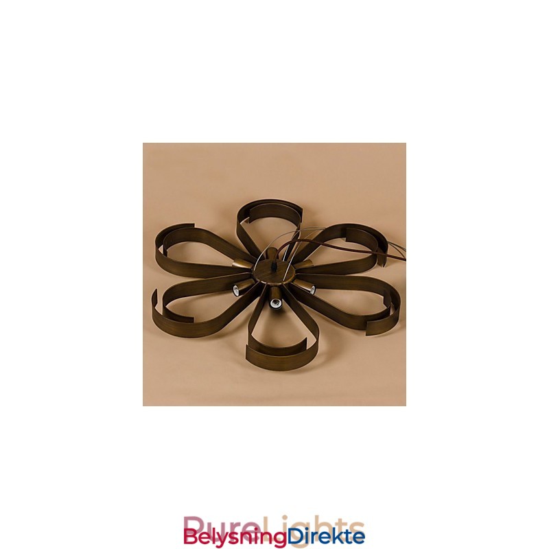 Amerikansk Landlig Jern Industriell Vindblomst Pendellampe