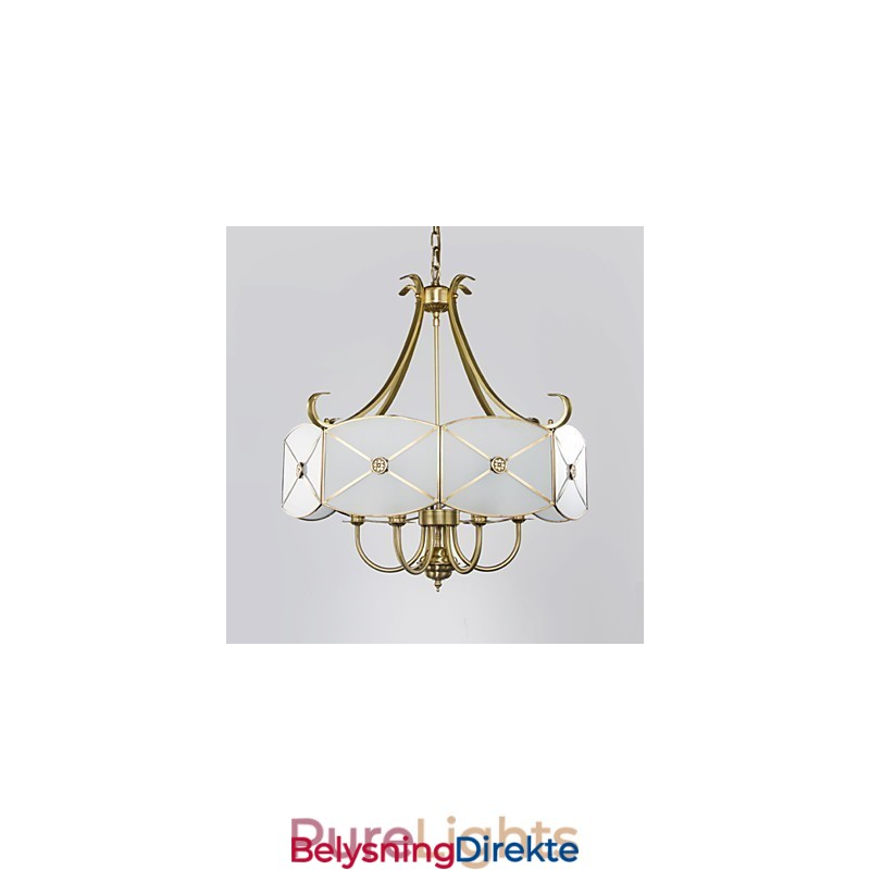 Moderne, Samtidskunst Dekorativ Design Taklampe I Kobberfamilie