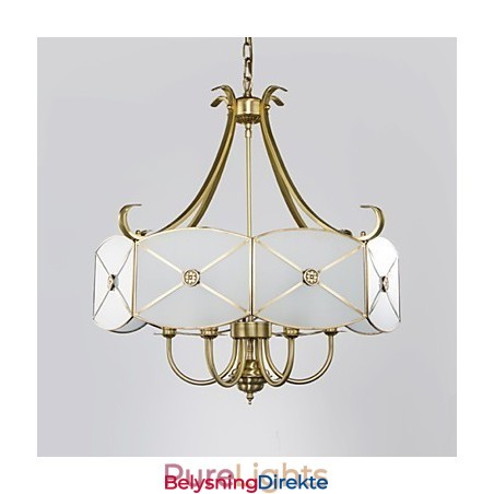 Moderne, Samtidskunst Dekorativ Design Taklampe I Kobberfamilie