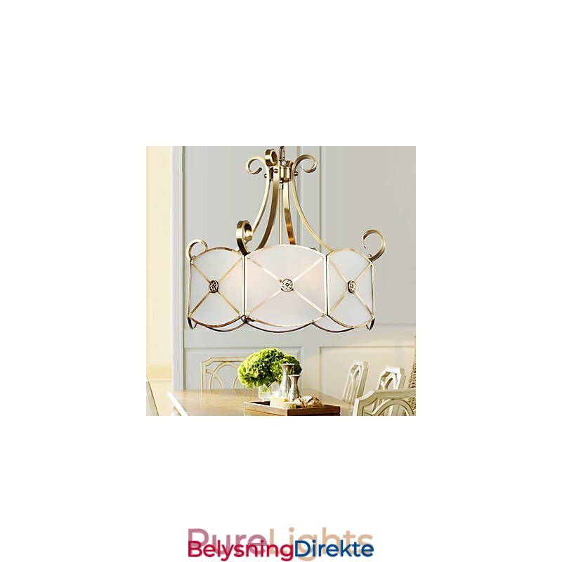 Moderne, Samtidskunst Dekorativ Design Taklampe I Kobberfamilie