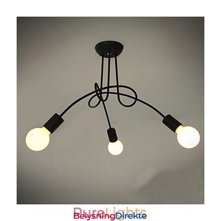 Moderne Samtidsmaleri Metalllysekrone