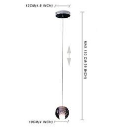 Pendellampe G4 Retrofit 3W Krombelagt Krystall Moderne Samtidsstil Pendellampe