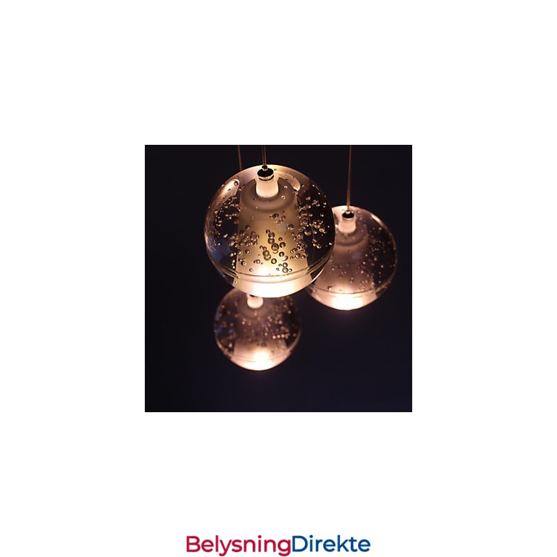 Pendellampe G4 Retrofit 3W Krombelagt Krystall Moderne Samtidsstil Pendellampe