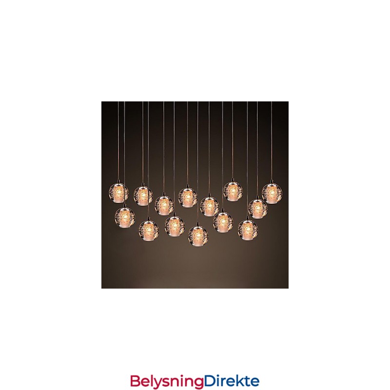 Pendellampe G4 Retrofit 3W Krombelagt Krystall Moderne Samtidsstil Pendellampe