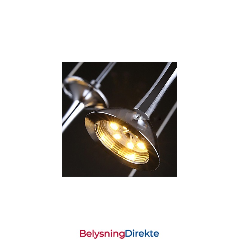 Pendellamper 3 Lys Lang Bakplate Moderne Samtidsstil