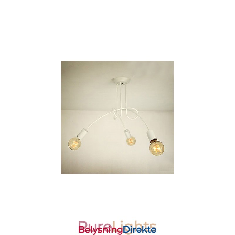 Moderne Samtidsmaleri Metalllysekrone