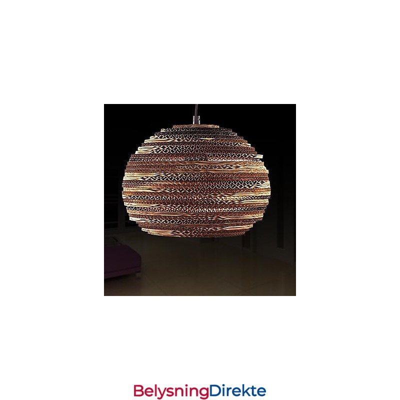 Rustikk Lodge Globe Drum Island Bowl Vintage Lantern Country Metall Pendellampe