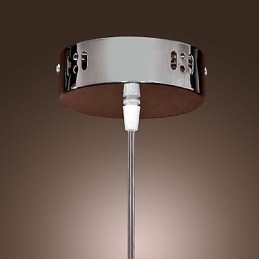 Moderne Og Moderne Globeformet Mini-Stil Galvanisert Metallpendellampe