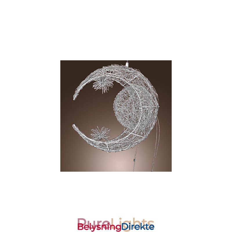 Moderne Og Moderne Globeformet Mini-Stil Galvanisert Metallpendellampe