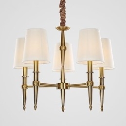 Ren Hvit Moderne, Samtidskunst Dekorativ Design Pendellampefamilie