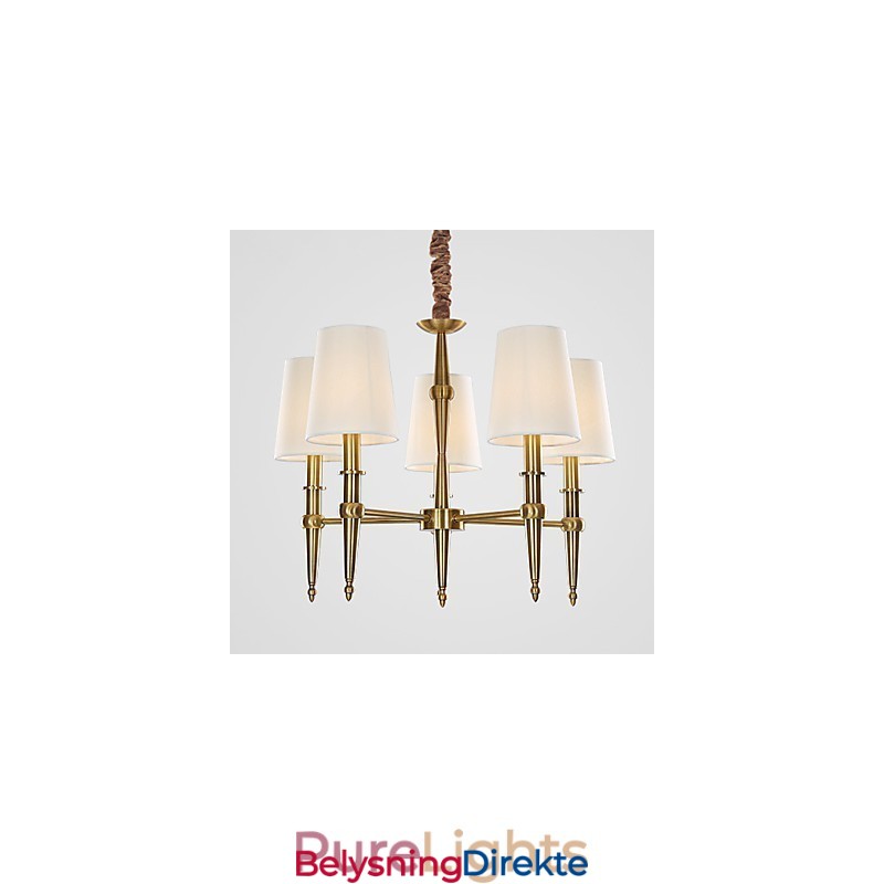 Ren Hvit Moderne, Samtidskunst Dekorativ Design Pendellampefamilie