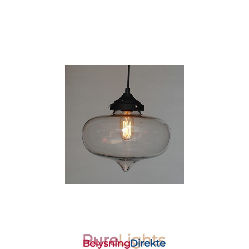 Bubble Design Pendellampe Med 1 Lyskilde Og Gjennomsiktig Skjerm
