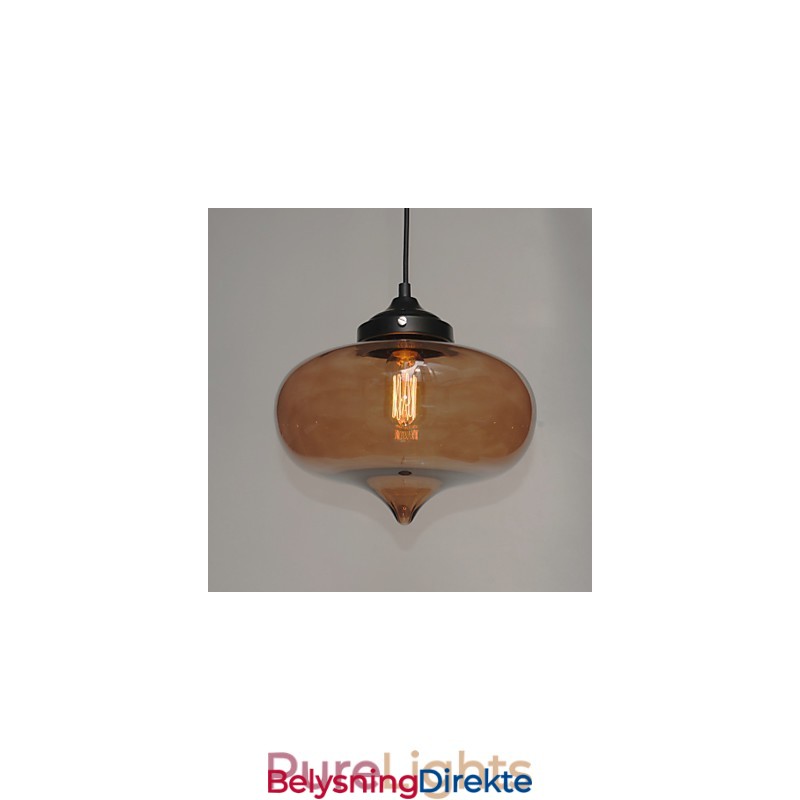 Bubble Design Pendellampe Med 1 Lyskilde Og Gjennomsiktig Skjerm