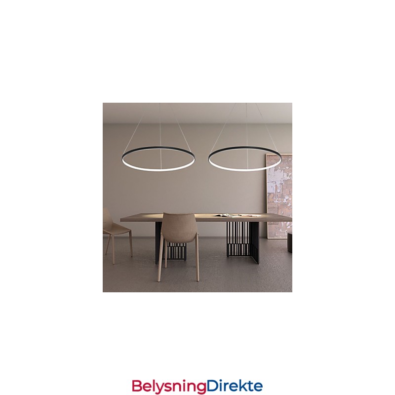 Dimmbar Pendellampe I Moderne Design Med Ring