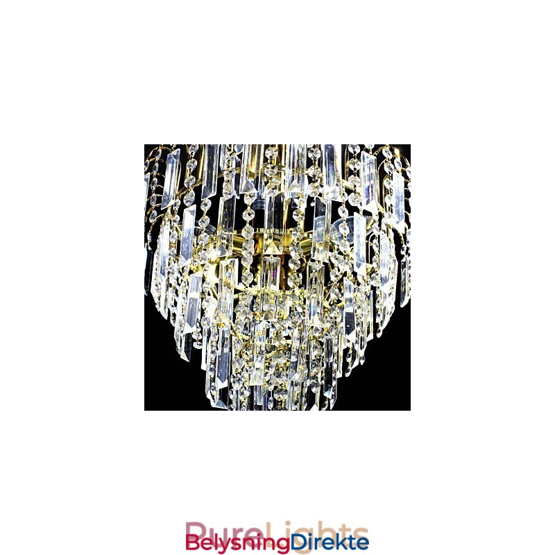 Luksuriøs Lysekrone I Europeisk Stil Med 6 Lys I Kroneform