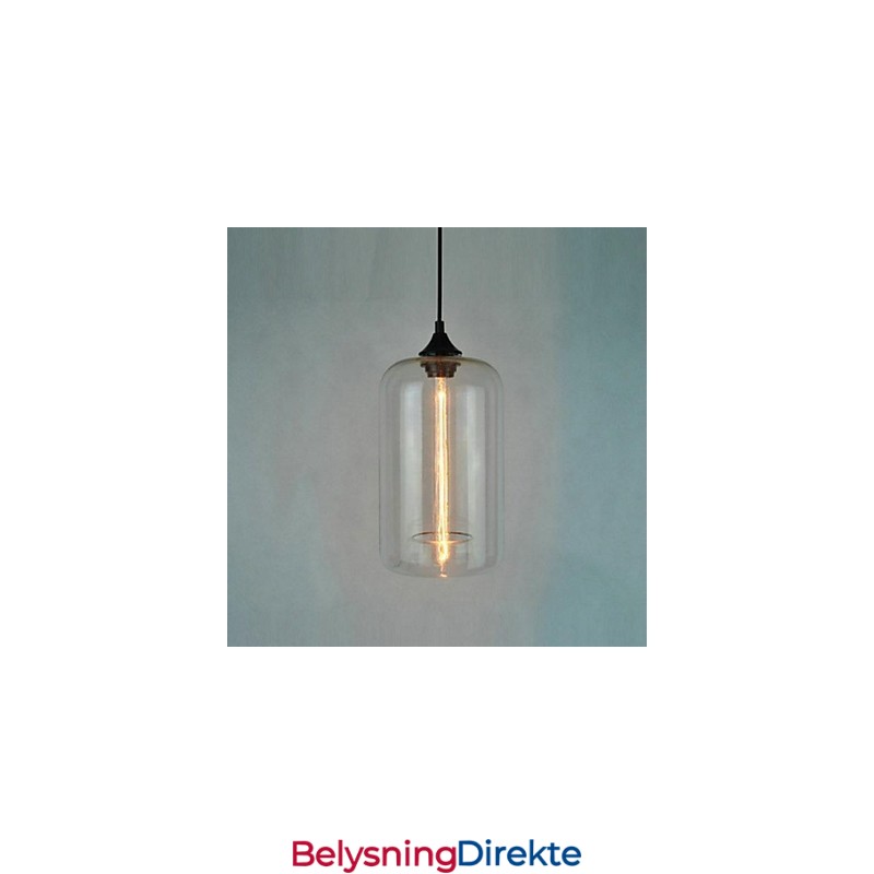 Flaskedesign Pendellampe Med 1 Lys Minimalistisk Jernmaleri