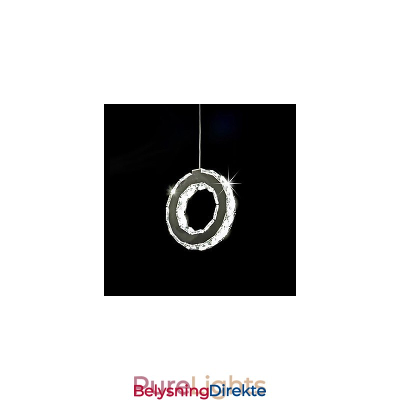 Moderne, Moderne Krystallmetallpendellampe