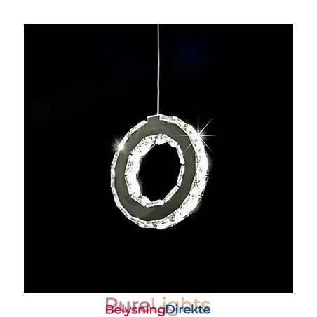 Moderne, Moderne Krystallmetallpendellampe