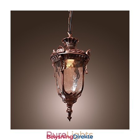 Antikkinspirert Pendellampe Med 1 Lyspære