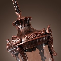 Antikkinspirert Pendellampe Med 1 Lyspære