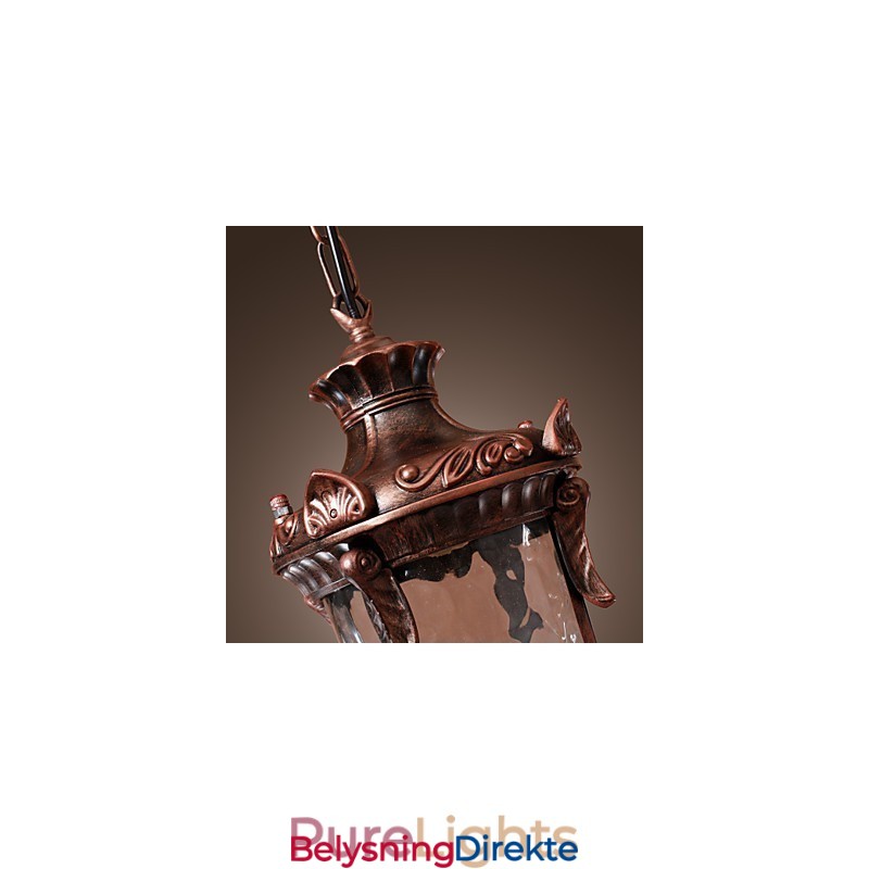 Antikkinspirert Pendellampe Med 1 Lyspære