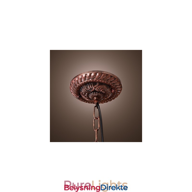 Antikkinspirert Pendellampe Med 1 Lyspære