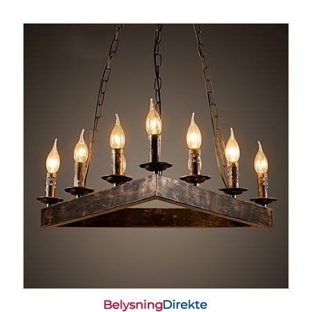 Retro Klassiske Metalltaklamper Enkle Pendellamper Kafependellampe