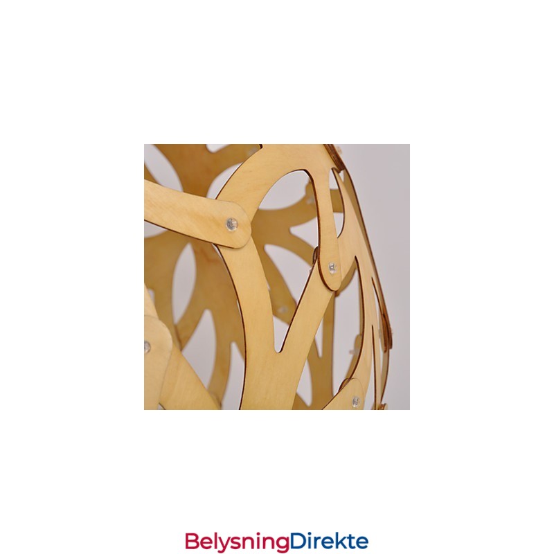 Retro Landlig Tre Bambus Pendellampe