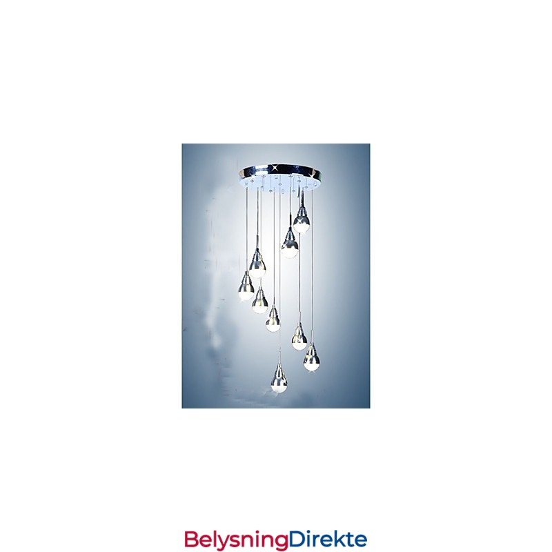 Lamper Og Lanterner Trappe Scene 9 Hode Taklampe