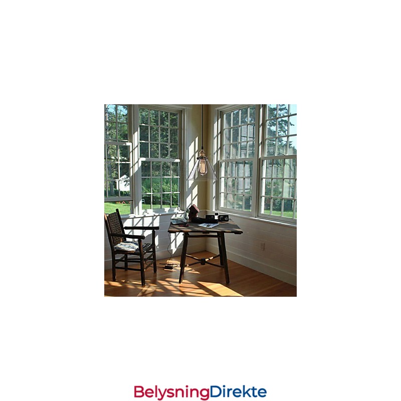 Retro Enkelt Glassanheng