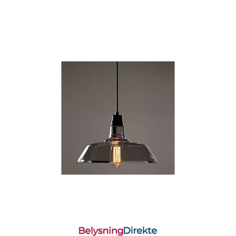 Vintage Galvanisert Pendellampe I Garasje