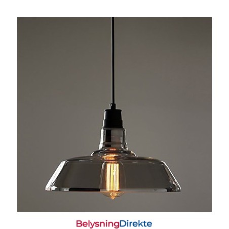 Vintage Galvanisert Pendellampe I Garasje