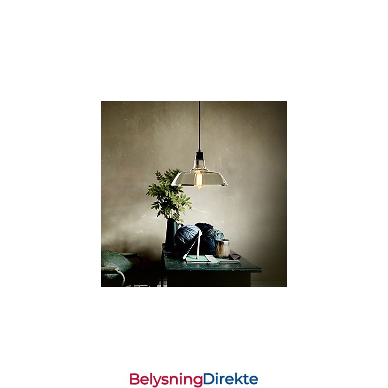 Vintage Galvanisert Pendellampe I Garasje