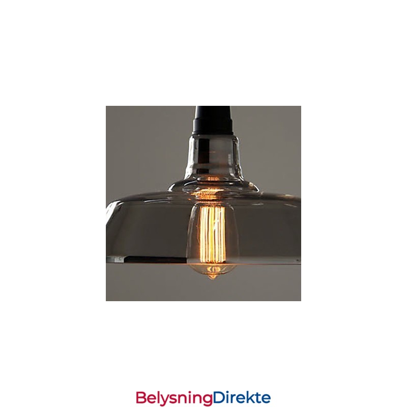 Vintage Galvanisert Pendellampe I Garasje