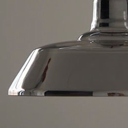 Vintage Galvanisert Pendellampe I Garasje