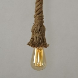 Retro Mini-Stil Galvanisert Metall Pendellampe